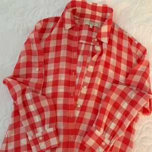 Madewell silk shirt